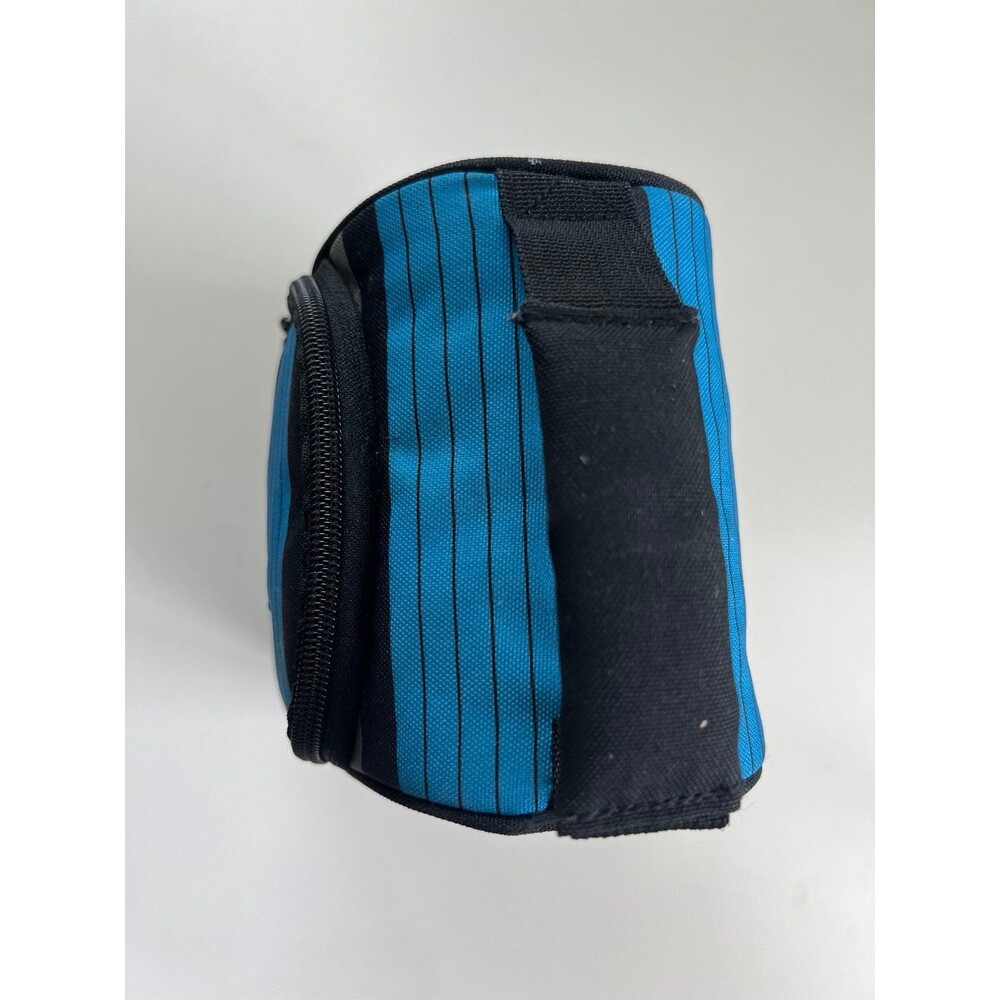 Kids Hurley Skate Black Striped 2 Pouch Insulated School Work Lunch Bag Tote - Picture 5 of 8